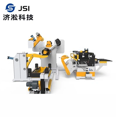 Uncoiler Rightener og Feeder Machine